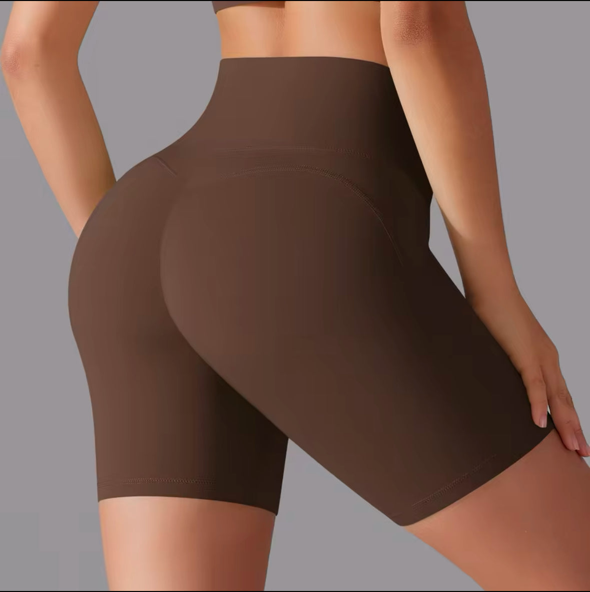 High Waist Yoga Shorts for Women – Breathable Fitness, Running & Cycling Gym Shorts for Summer Workouts