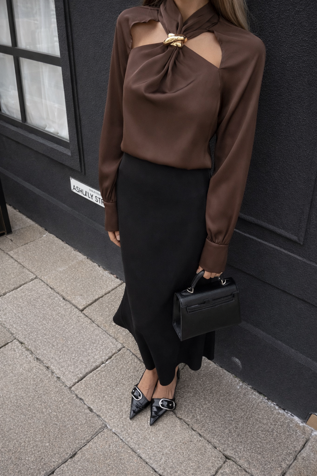 Women’s Satin Button-Up Shirt – Elegant Spring Office & Evening Blouse - UltraChic