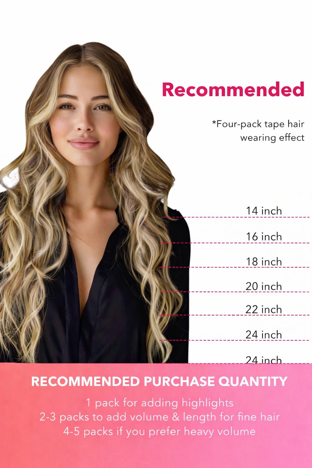 Tape In Human Hair Extensions Remy Straight – Invisible Seamless PU Tape Hair Extensions for Women Salon Quality
