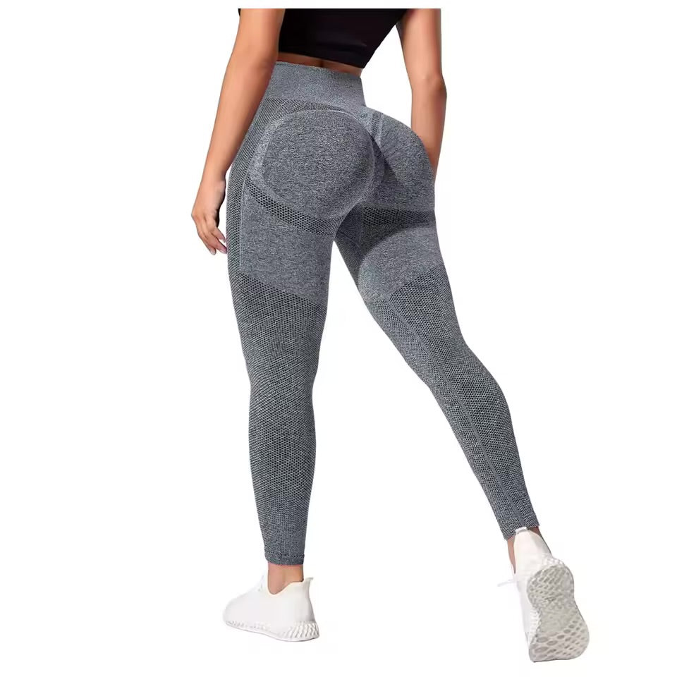 Seamluxe High Stretch Yoga Leggings – Seamless, Tummy Control Sports Tights for Ultimate Comfort
