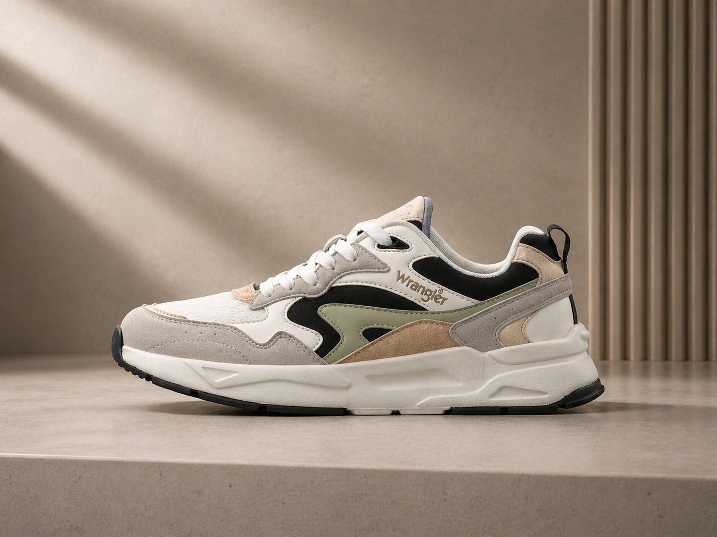Chunky Beige Pink Sneakers Soft Feminine Aesthetic Effortless Stylish Look All Season Women - UltraChic
