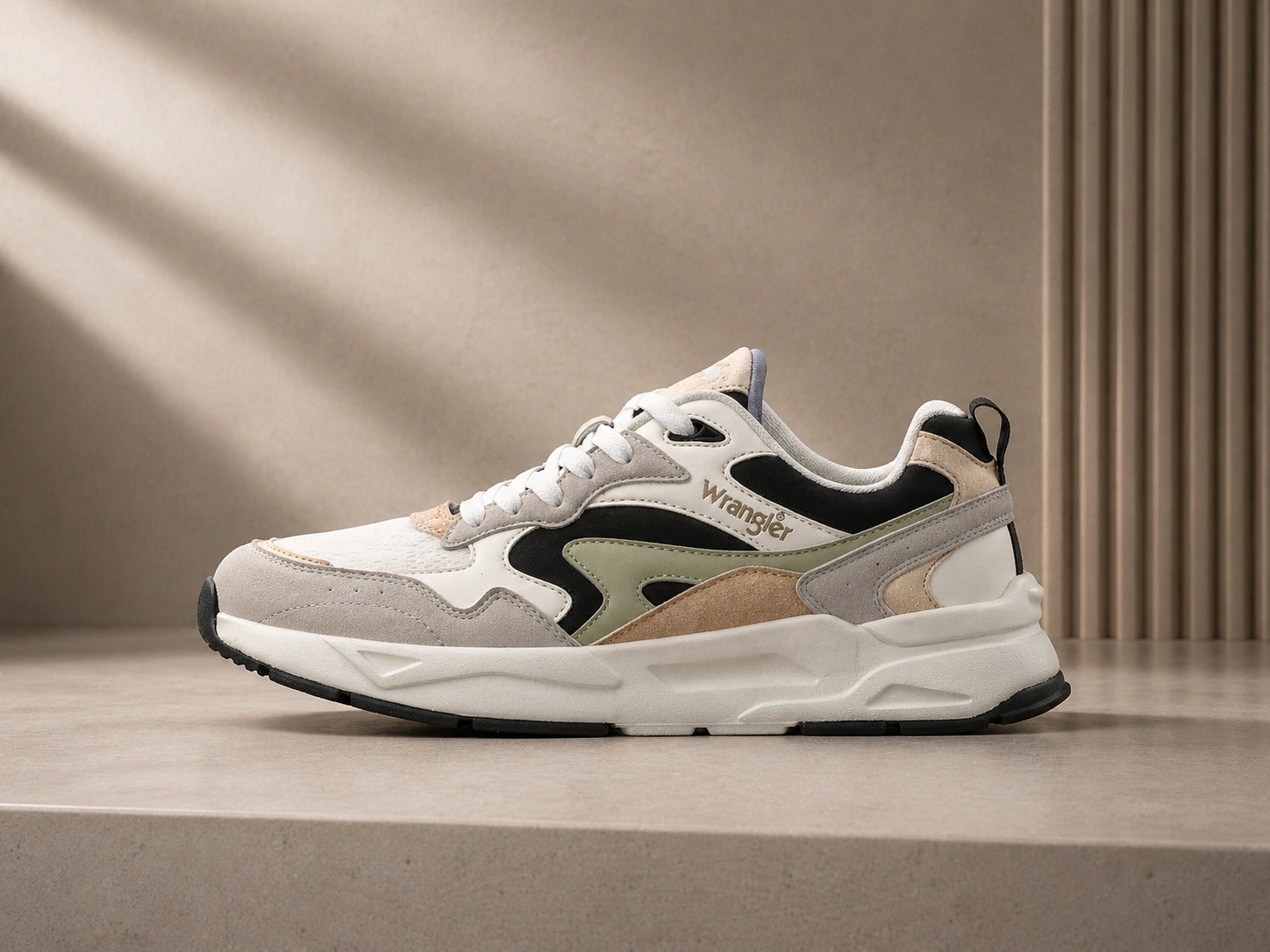Chunky Beige Pink Sneakers Soft Feminine Aesthetic Effortless Stylish Look All Season Women - UltraChic