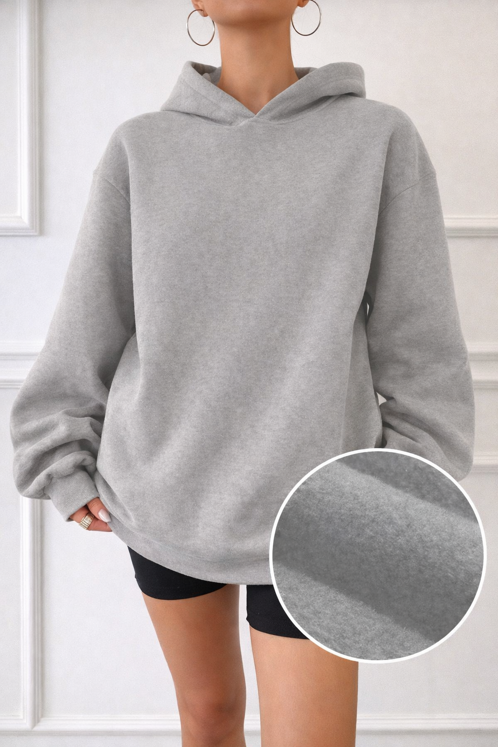 Women’s Thermal Lined Fleece Hoodie – Cozy Autumn Winter Casual Essential - UltraChic