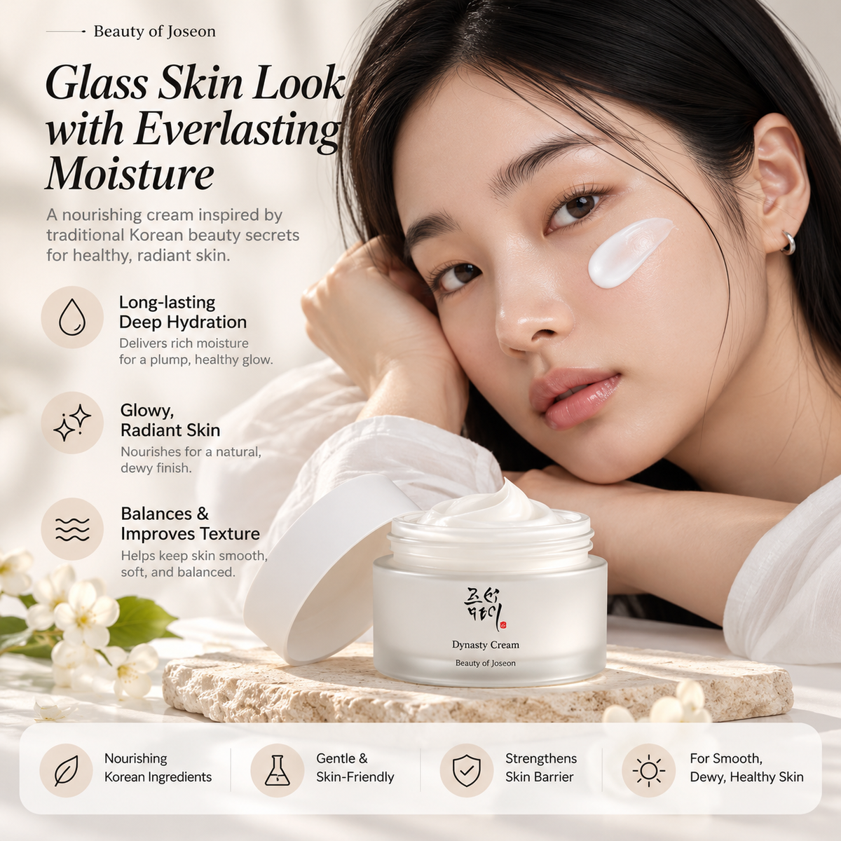 Beauty of Joseon Dynasty Cream – Hydrating & Glow Face Moisturizer
