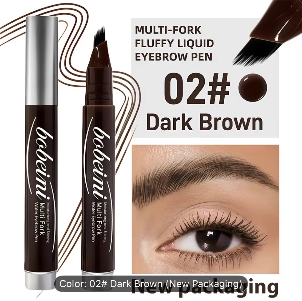 Just Dropped 🔥 Microblading Eyebrow Pen Waterproof Natural Hair Stroke Brow Pencil for Perfect Brows 💖