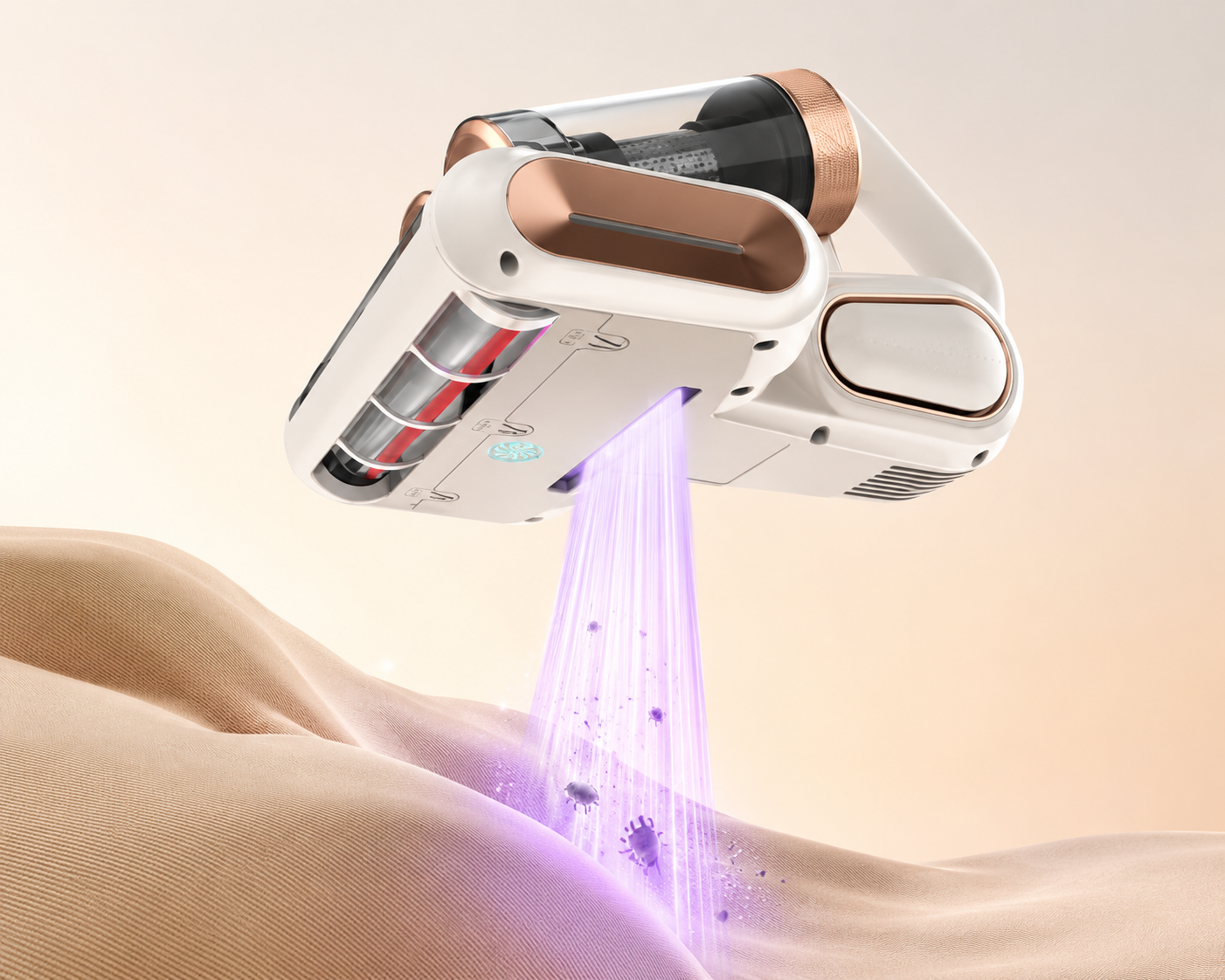 UV-Cordless Mattress Vacuum Cleaner for Dust & Allergens
