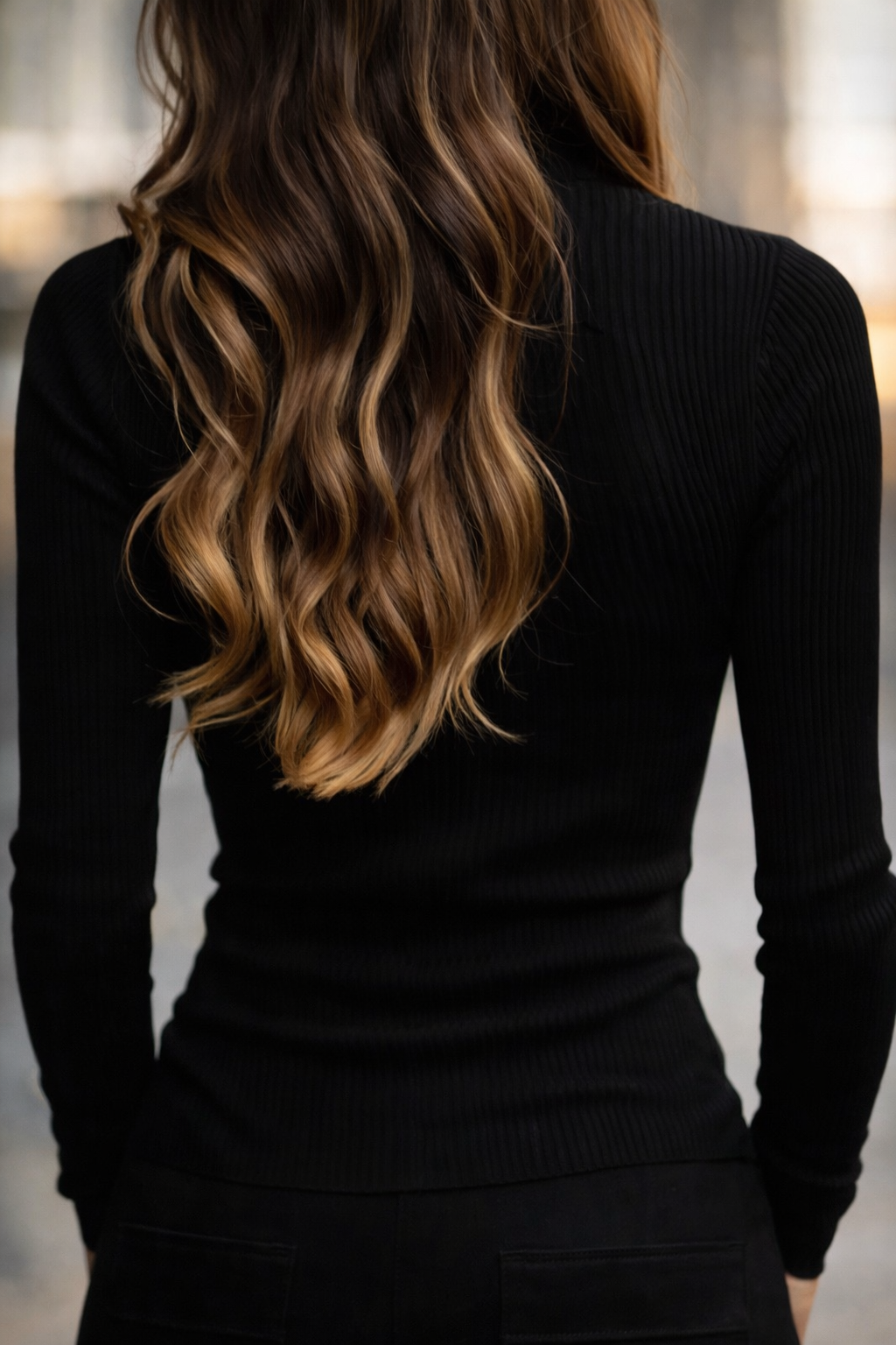 Women’s High Neck Zip-Up Knit Sweater – Slim Fit Autumn/Winter Layering Top - UltraChic