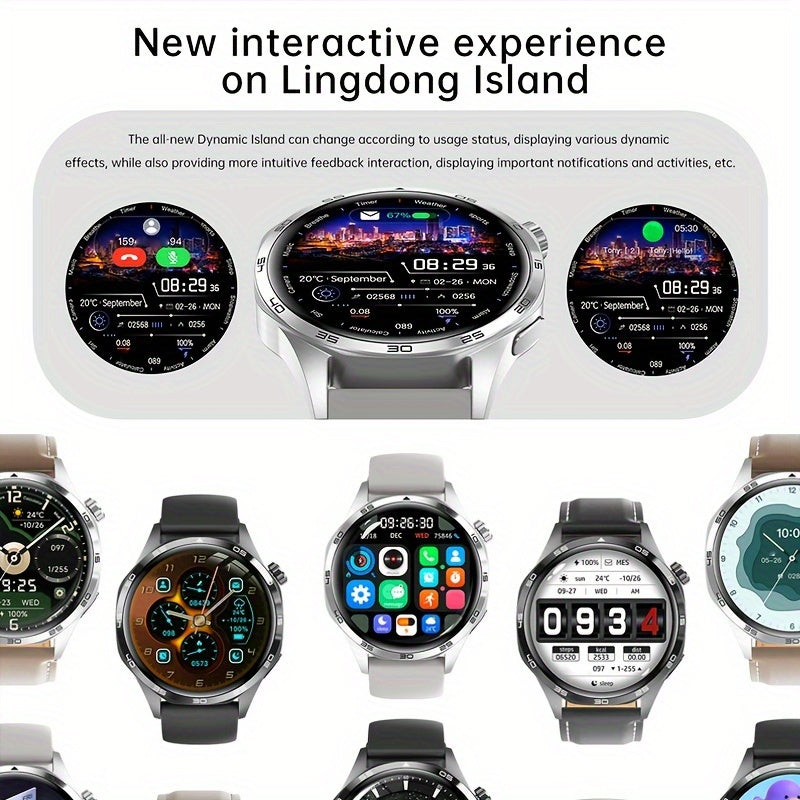 "Paearofero GT5 Pro Smartwatch with HD Display & AI Assist – Advanced Technology & Sleek Design!"