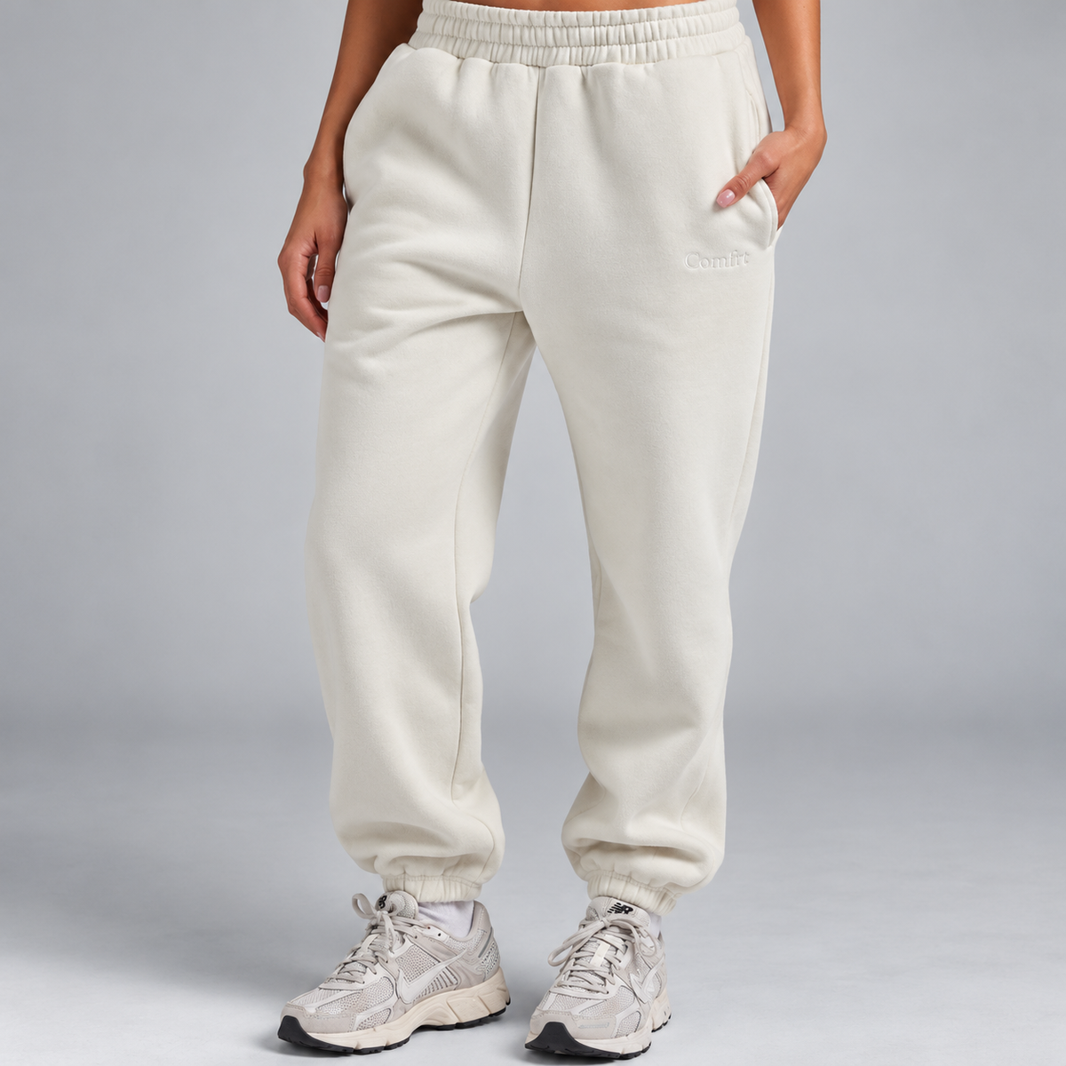 Comfrt Signature Sweatpants – Olive Green Heavyweight Joggers