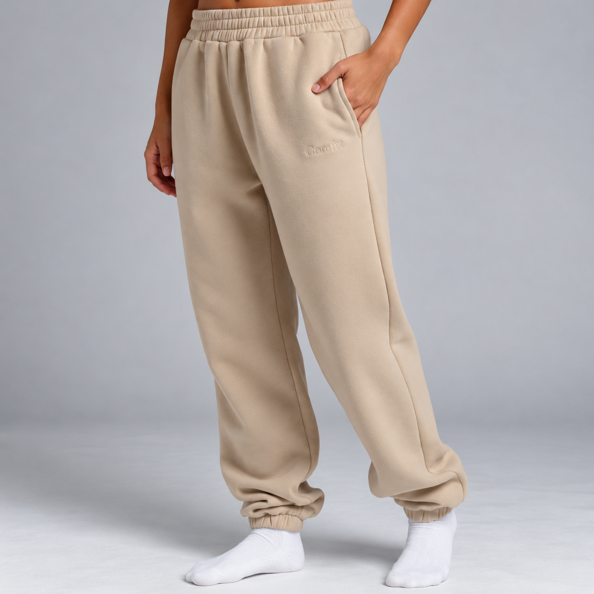 Comfrt Signature Sweatpants – Olive Green Heavyweight Joggers