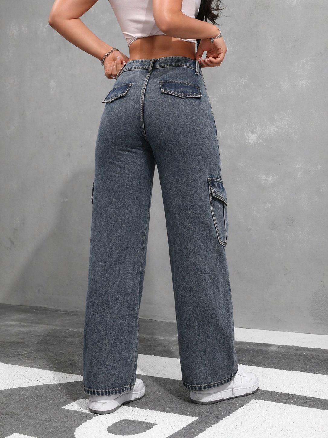 Straight Leg Jeans Y2K Vintage Fit Flattering Silhouette Summer Women Petite