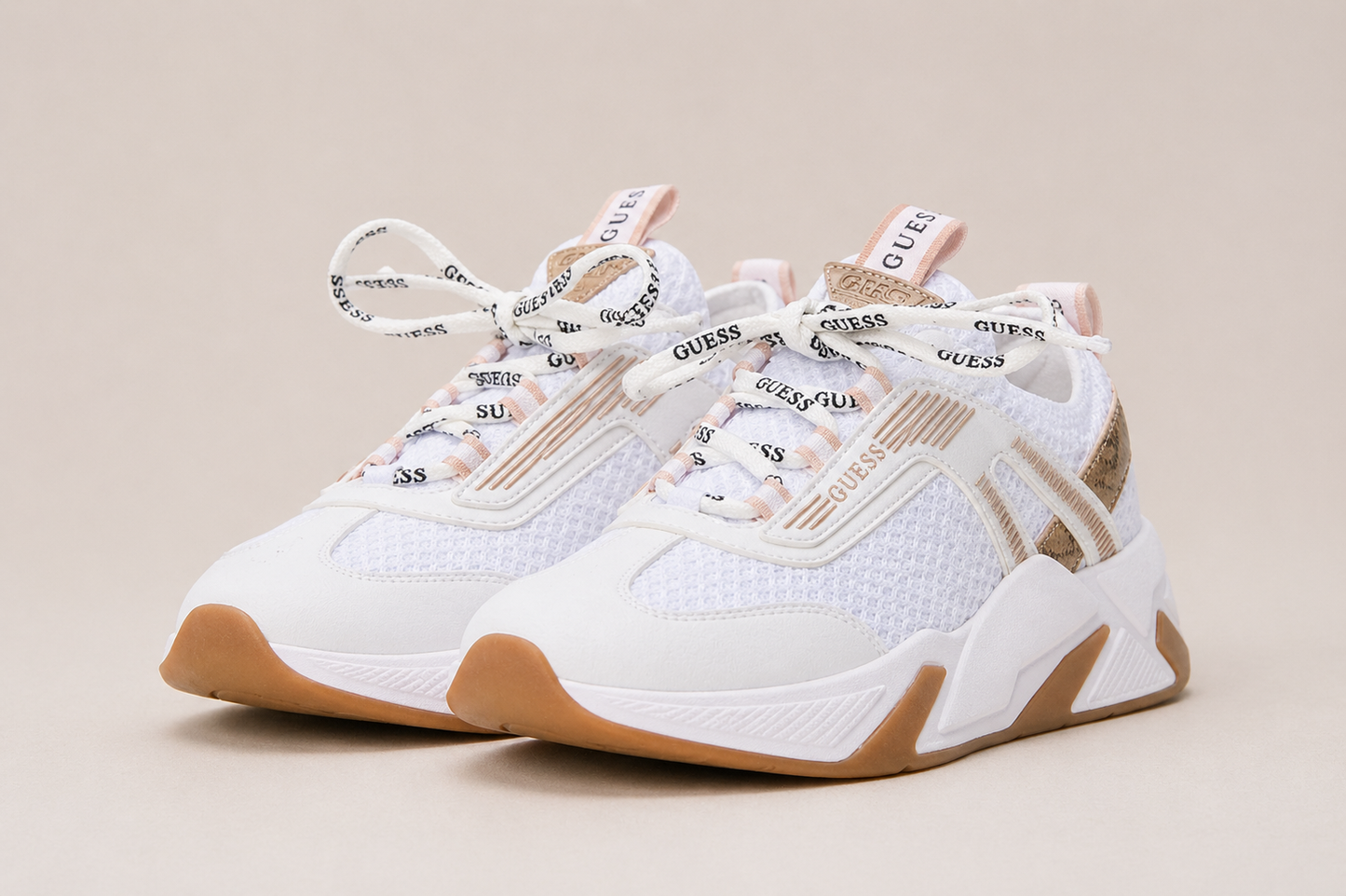 Luxury White Sneakers Breathable Comfort Clean Elegant Look All Season Women - UltraChic