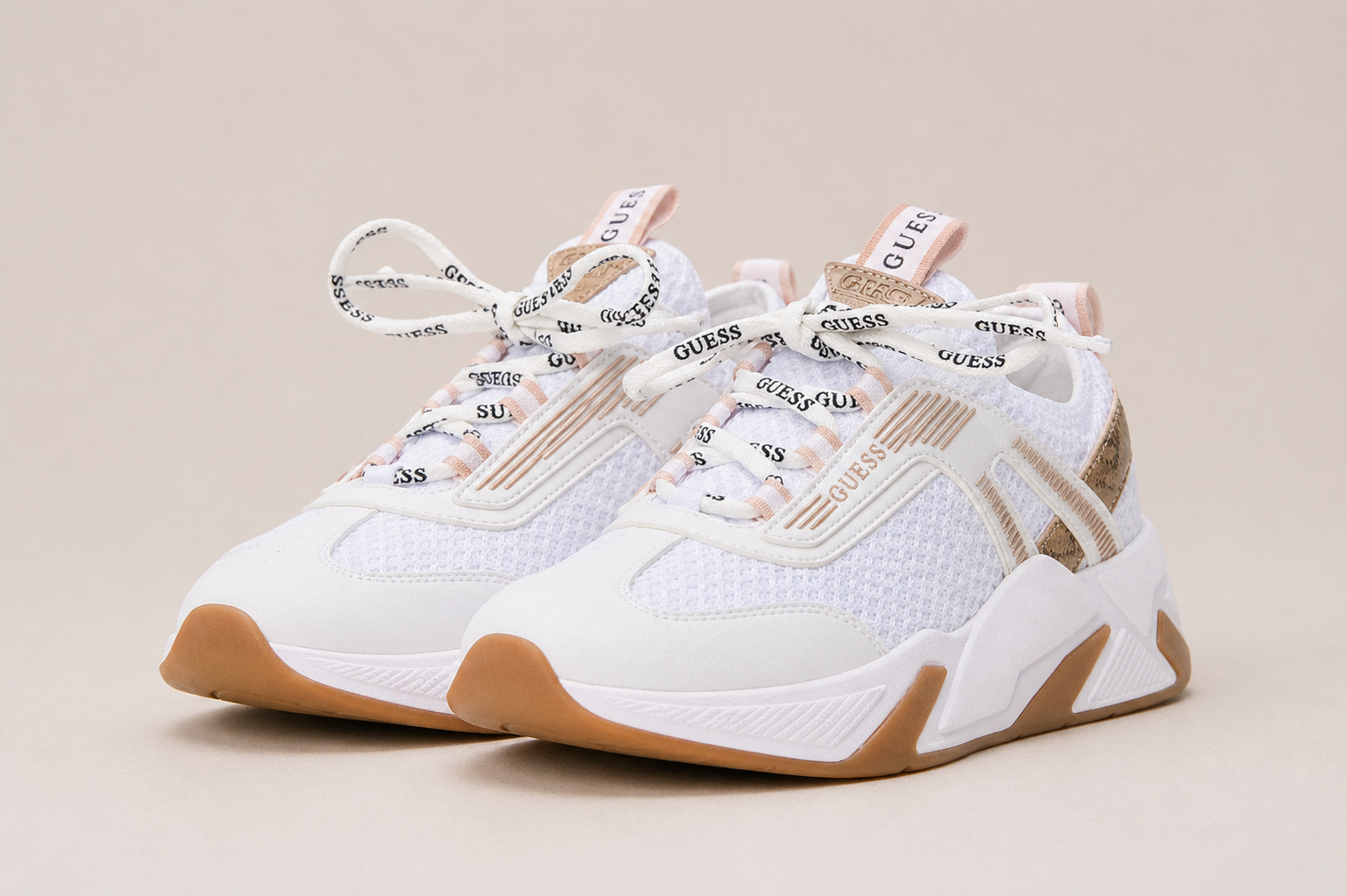 Luxury White Sneakers Breathable Comfort Clean Elegant Look All Season Women - UltraChic