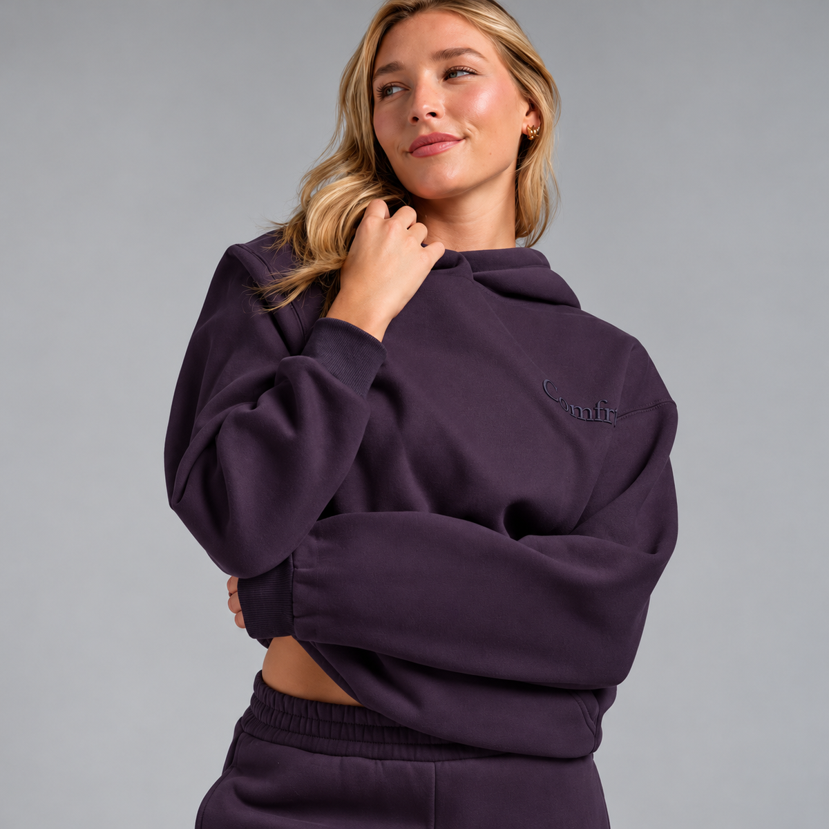 Comfrt Minimalist Hoodie – Mega Oversized Heavyweight Fleece Hoodie