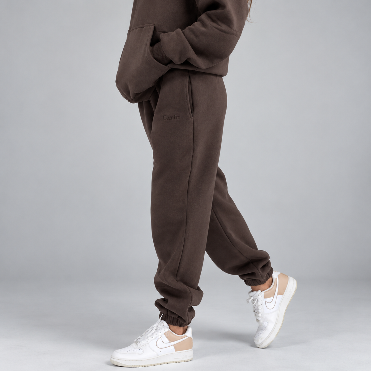 Comfrt Signature Sweatpants – Olive Green Heavyweight Joggers