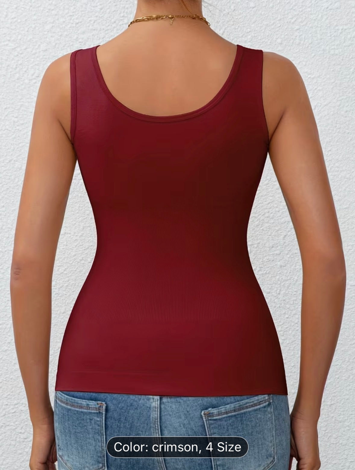 Women’s Tummy Control Vest – Sleeveless Shapewear, Waist Cincher, Comfortable Workout & Daily Wear - UltraChic
