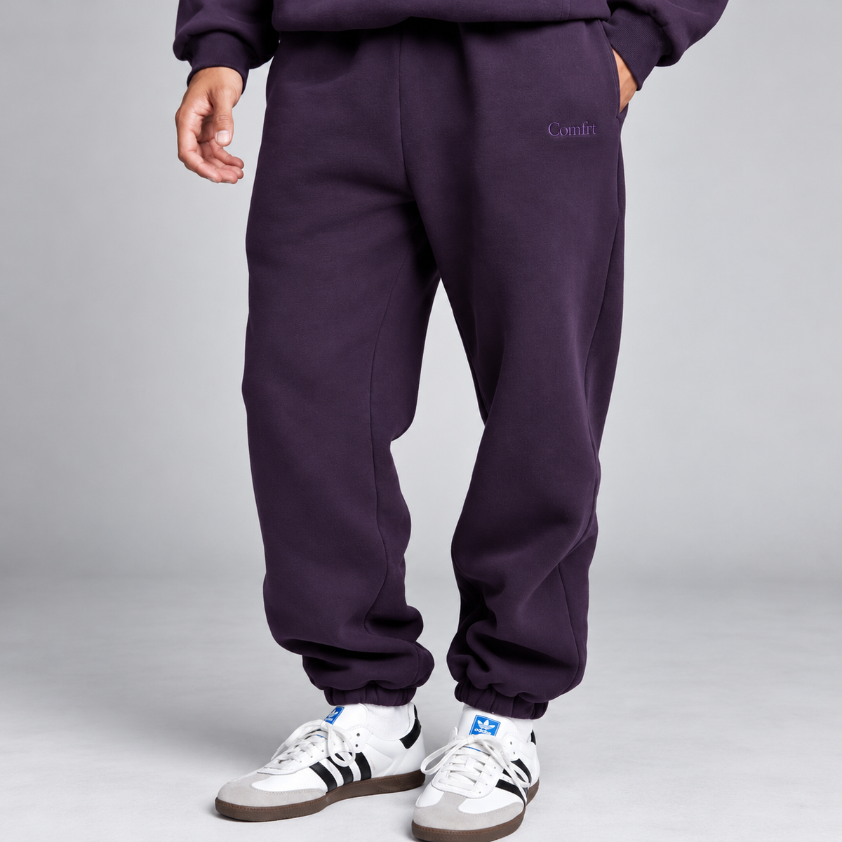 Comfrt Signature Sweatpants – Olive Green Heavyweight Joggers