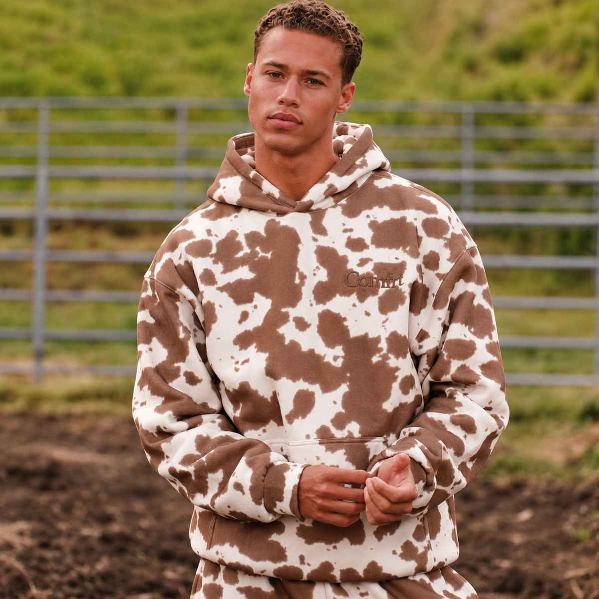 Comfrt Minimalist Hoodie – Mega Oversized Heavyweight Fleece Hoodie