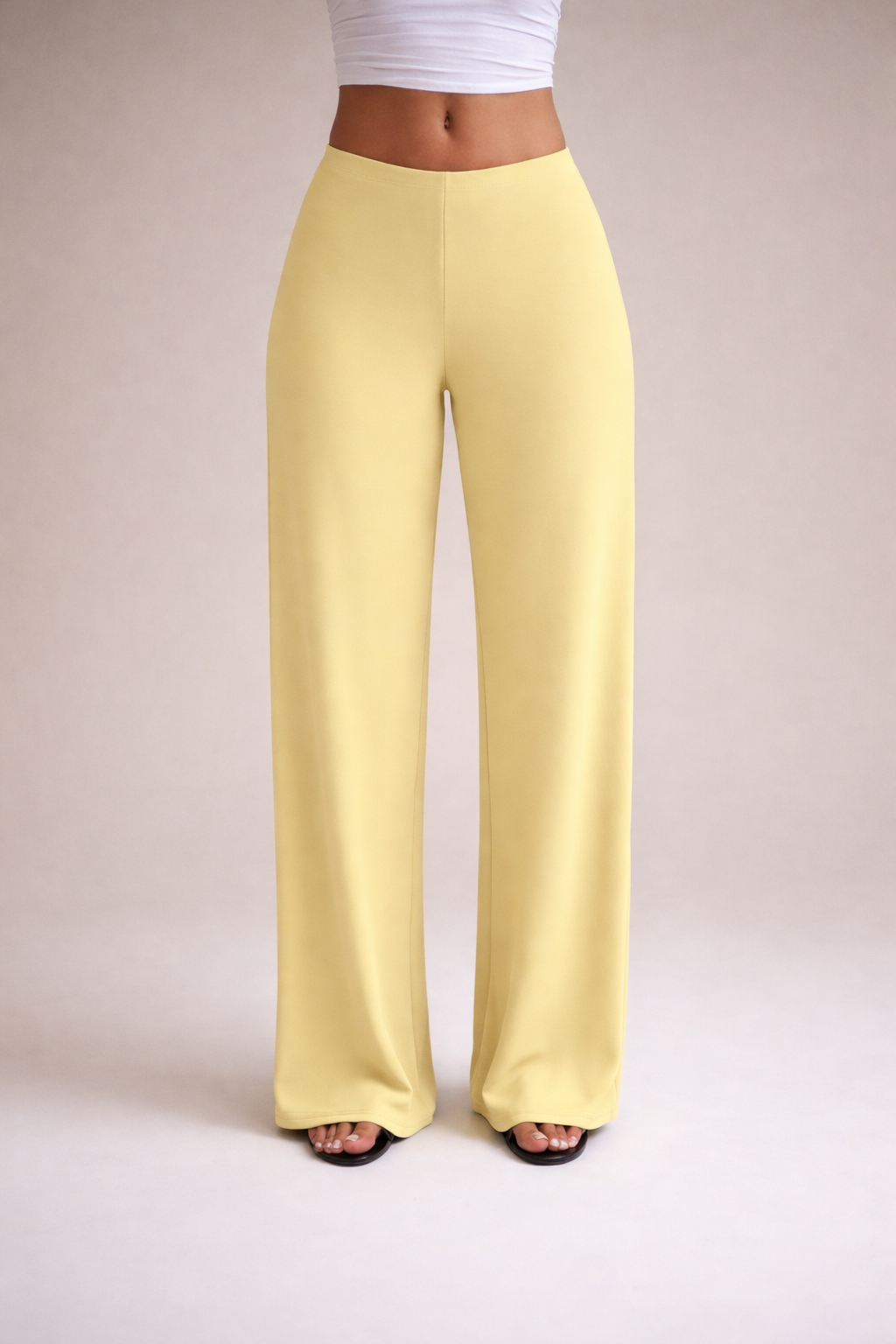Women’s High-Waist Straight-Leg Trousers – Elegant Fall/Winter Essential