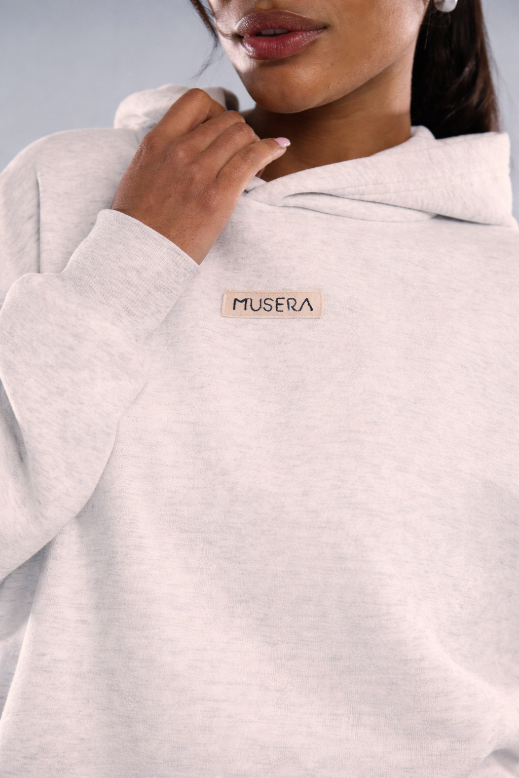 Oversized Logo Hoodie – Embroidered Cozy Autumn Winter Streetwear