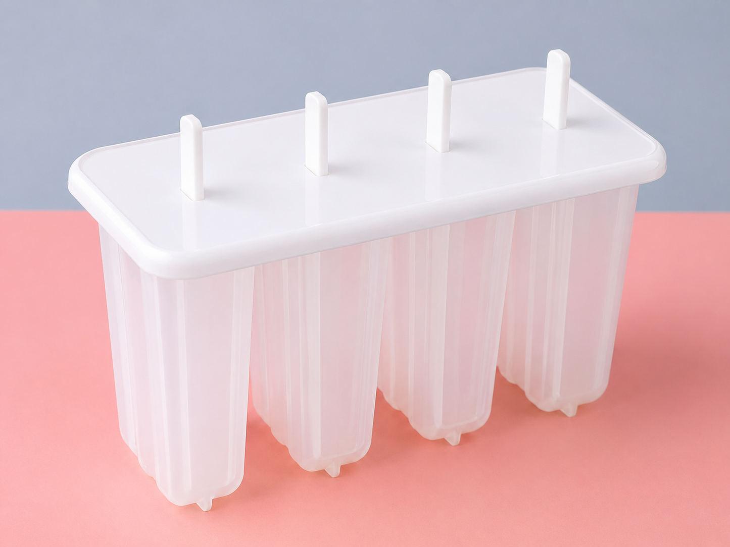Popsicle Mold Set with Lid Reusable Easy Release Perfect Homemade Ice Cream Summer Family Kitchen - UltraChic