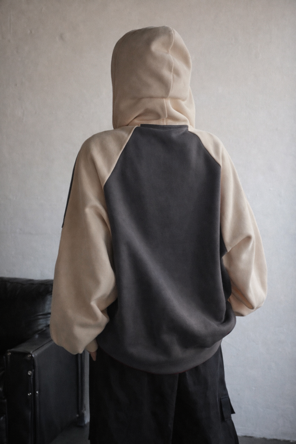 Women’s Color-Block Zip-Up Hoodie – Casual Fall Streetwear Jacket