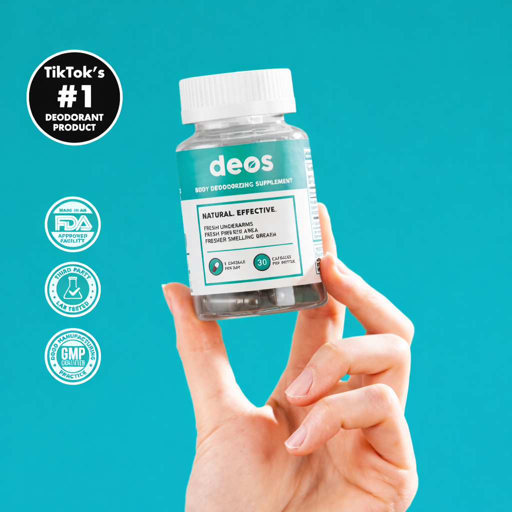 Internal Body Deodorizer Capsules – Natural All-Day Freshness Detox Supplement for Men & Women - UltraChic