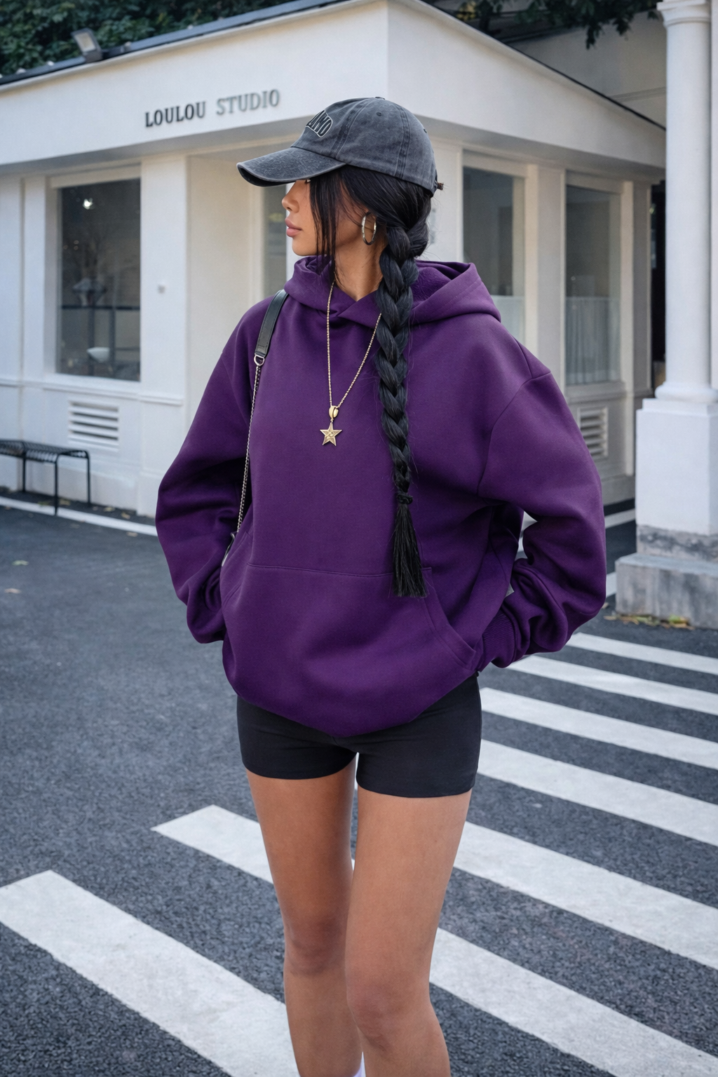 Women’s Rhinestone Letter Sweatshirt – Thermal Autumn Casual Streetwear
