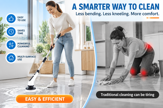 7-in-1 Electric Spin Scrubber – Cordless Cleaning Brush
