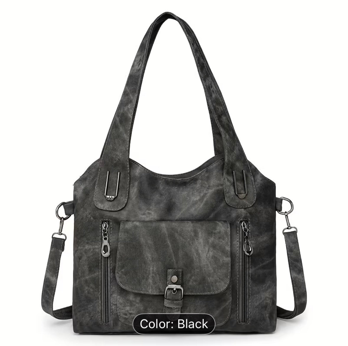 Women’s Soft Tote Shoulder Bag – Detachable Strap, Daily & Work Bag, Stylish Everyday Carry Handbag - UltraChic