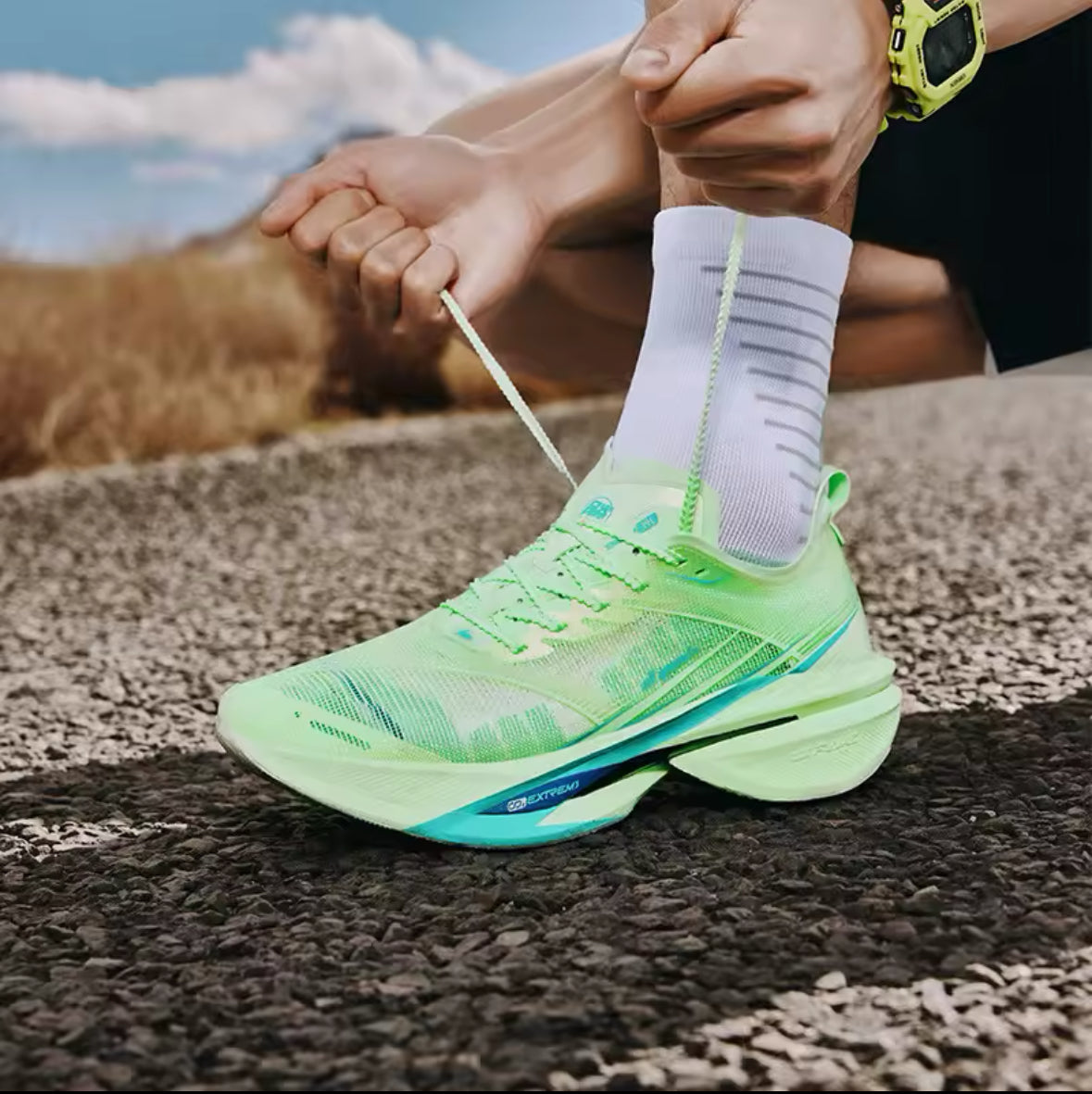 361° Furious 2.0 Carbon Plate Running Shoes | Unisex Marathon Racing Sneakers with Rebound Cushioning – Model 672432201