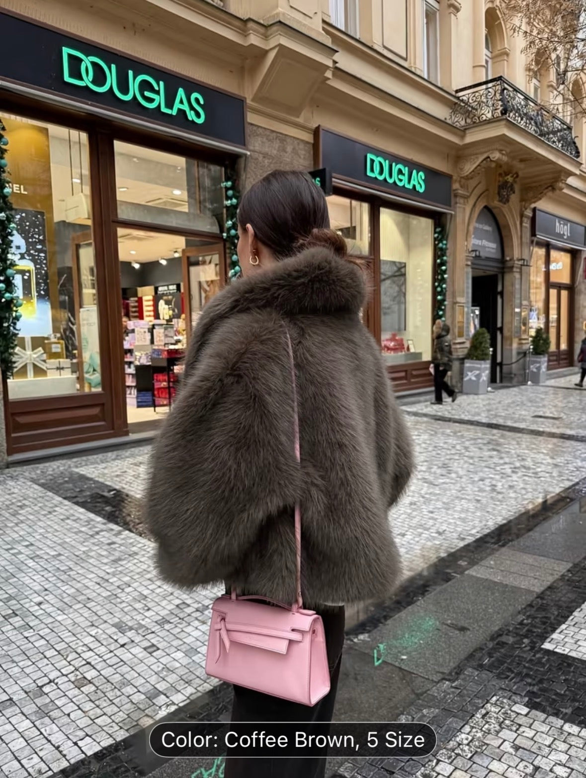 Women’s Faux Fur Winter Short Coat – Warm Plush Fashion Jacket for Cold Weather - UltraChic