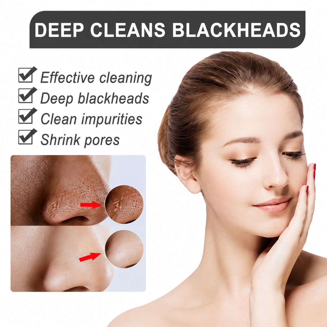 Bamboo Charcoal Deep Cleansing Mud Mask - UltraChic