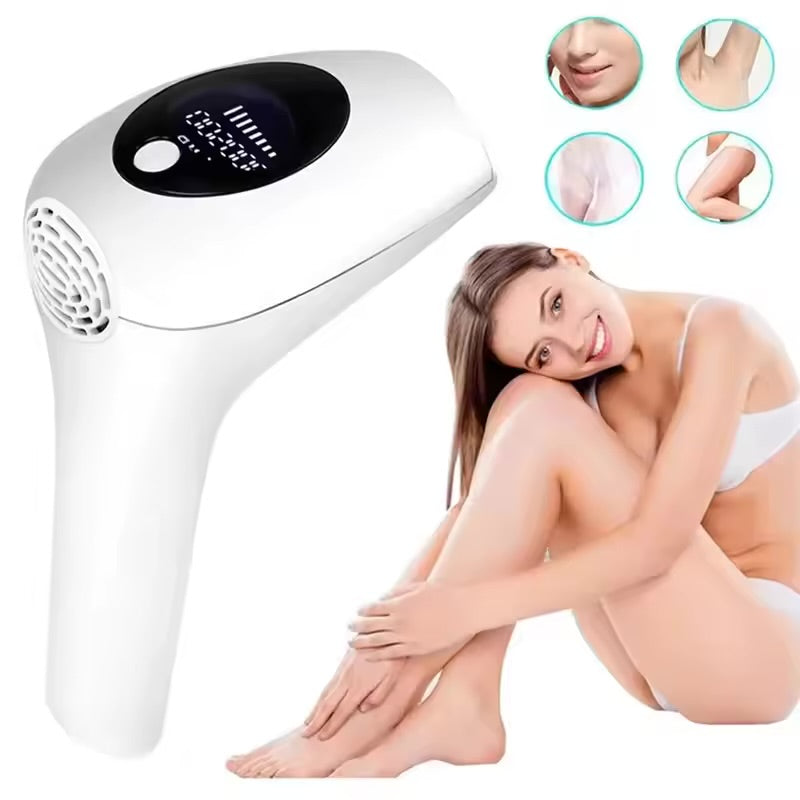 At-Home Laser Hair Removal Device – Painless, Long-Lasting Hair Removal for Smooth Skin