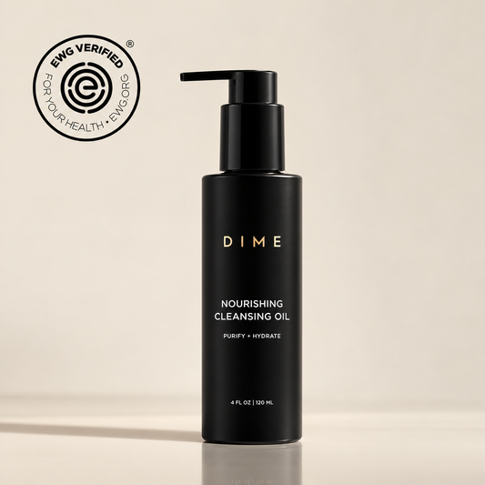 DIME Beauty Nourishing Cleansing Oil – Makeup Remover & Hydrating Facial Cleanser, 120 ml