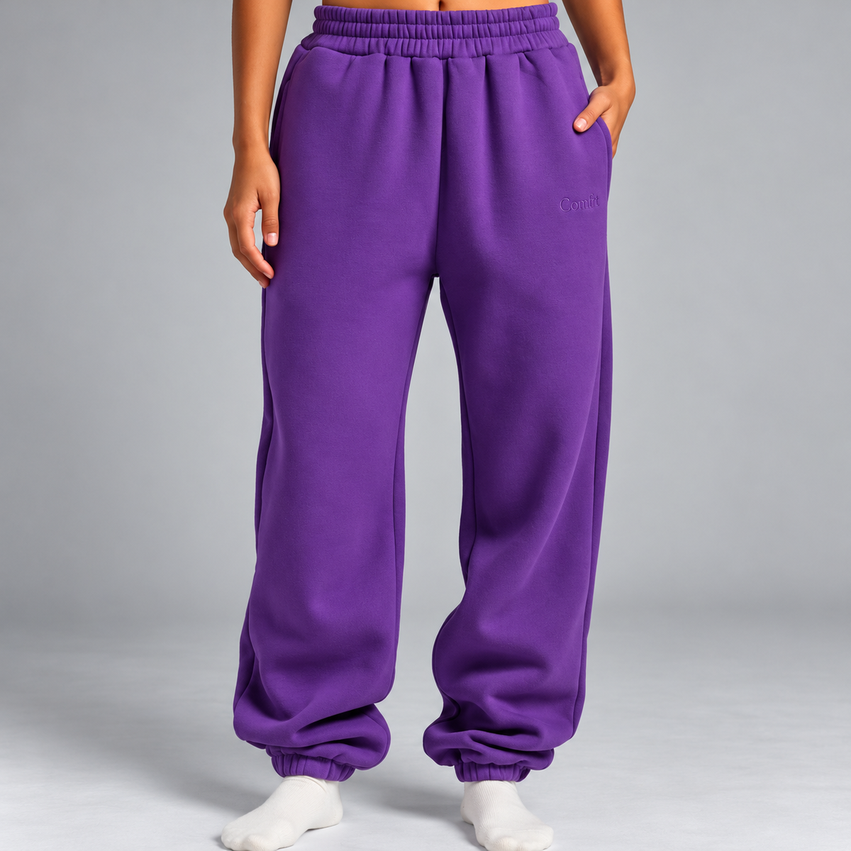 Comfrt Signature Sweatpants – Olive Green Heavyweight Joggers