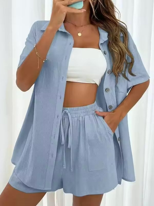 Women’s 2-Piece Summer Set – Effortless Elegance, Bold Simplicity | 2025 Fashion Must-Have
