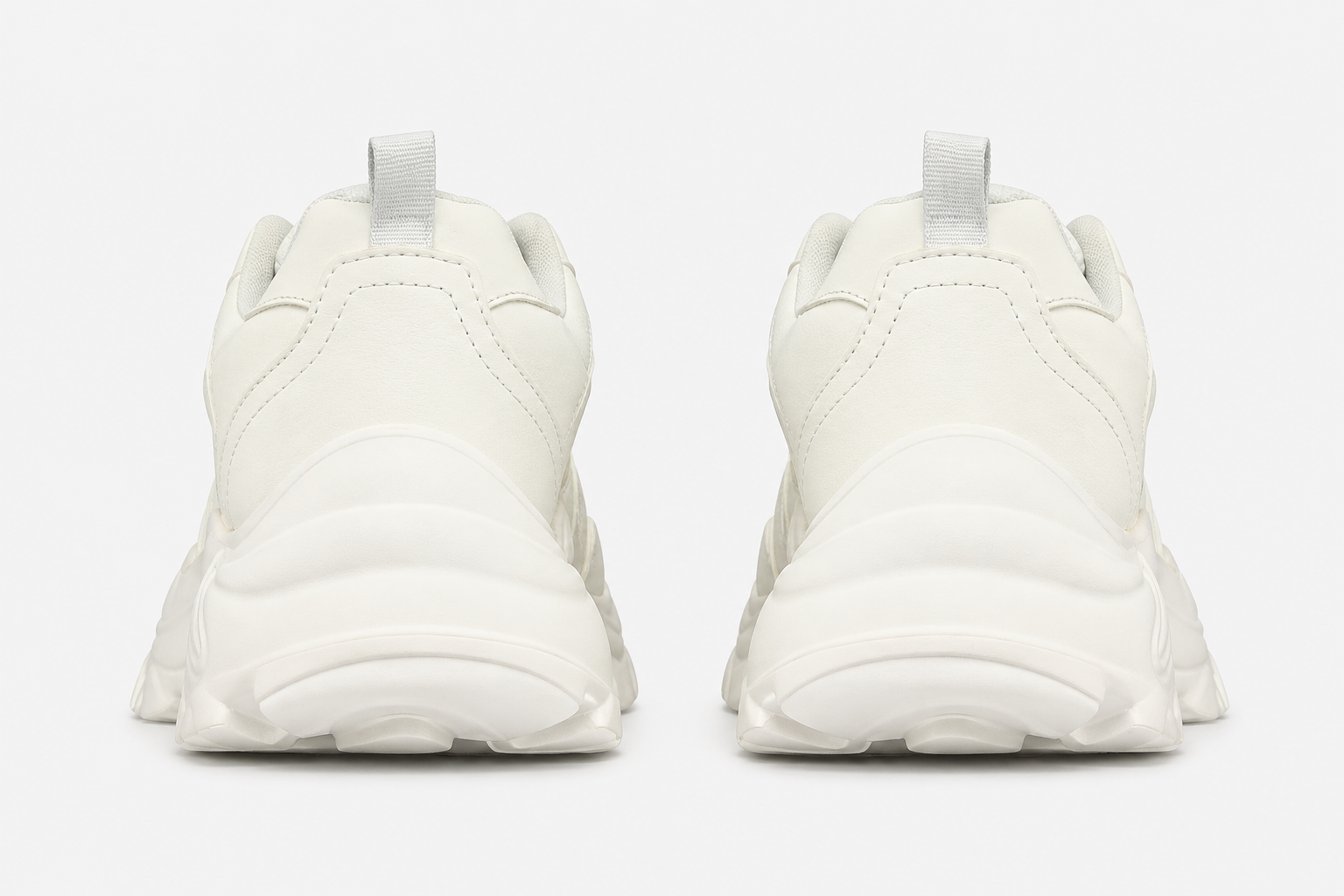 Even&Odd Low Top Chunky Sneakers Lightweight Cushioned Effortless Clean Street Look Spring Summer Women - UltraChic