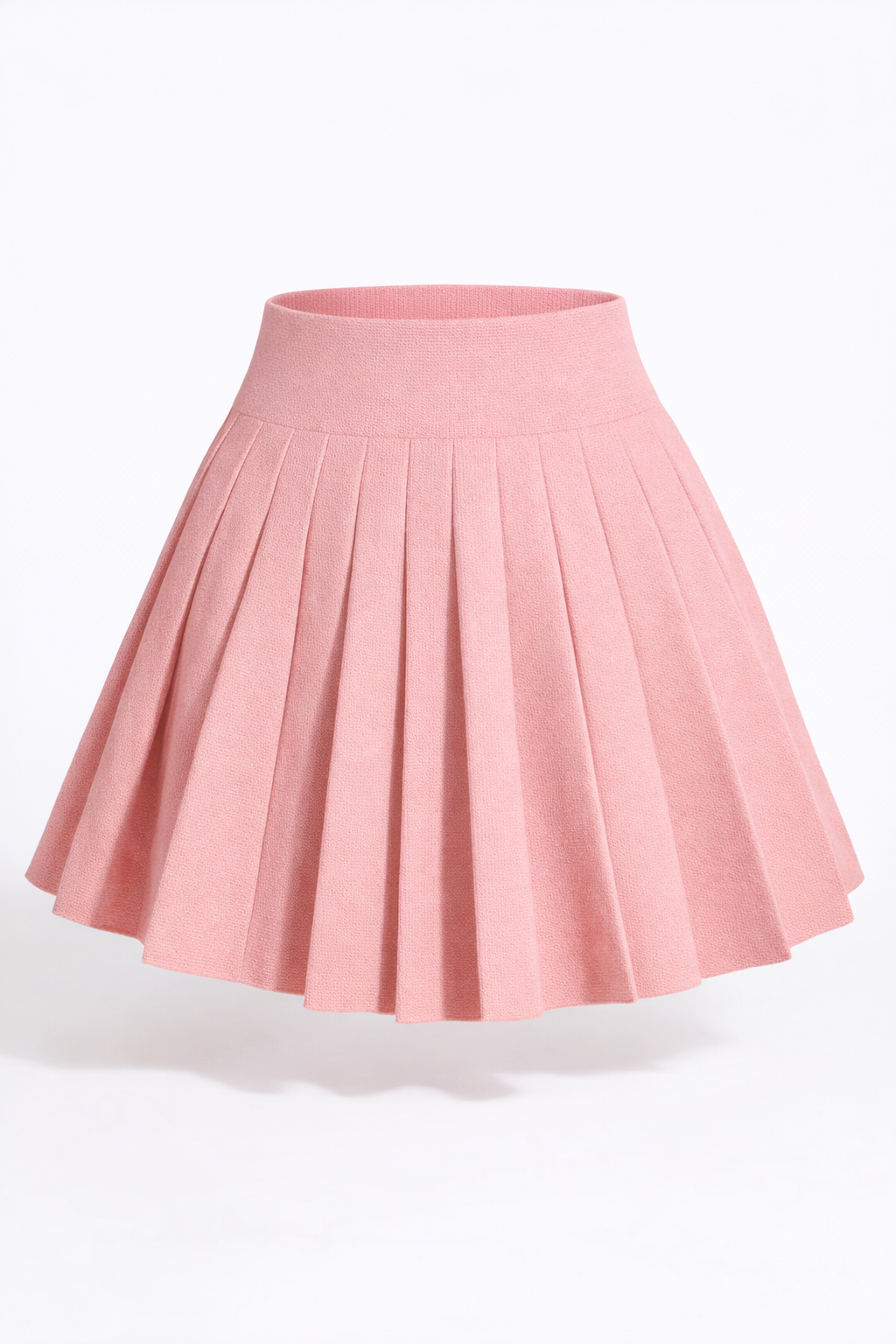 Women’s Pleated Sweater Skirt – Cozy Fall/Winter Casual Essential - UltraChic