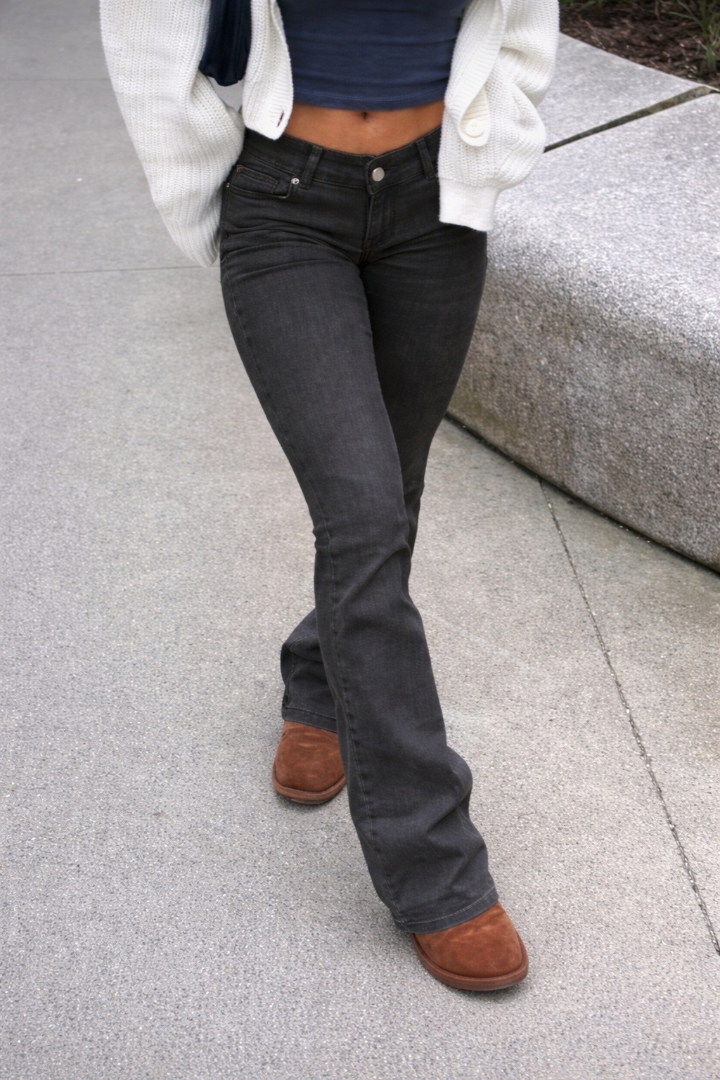 Low Rise Y2K Flare Jeans – Cotton Retro Street Style - UltraChic