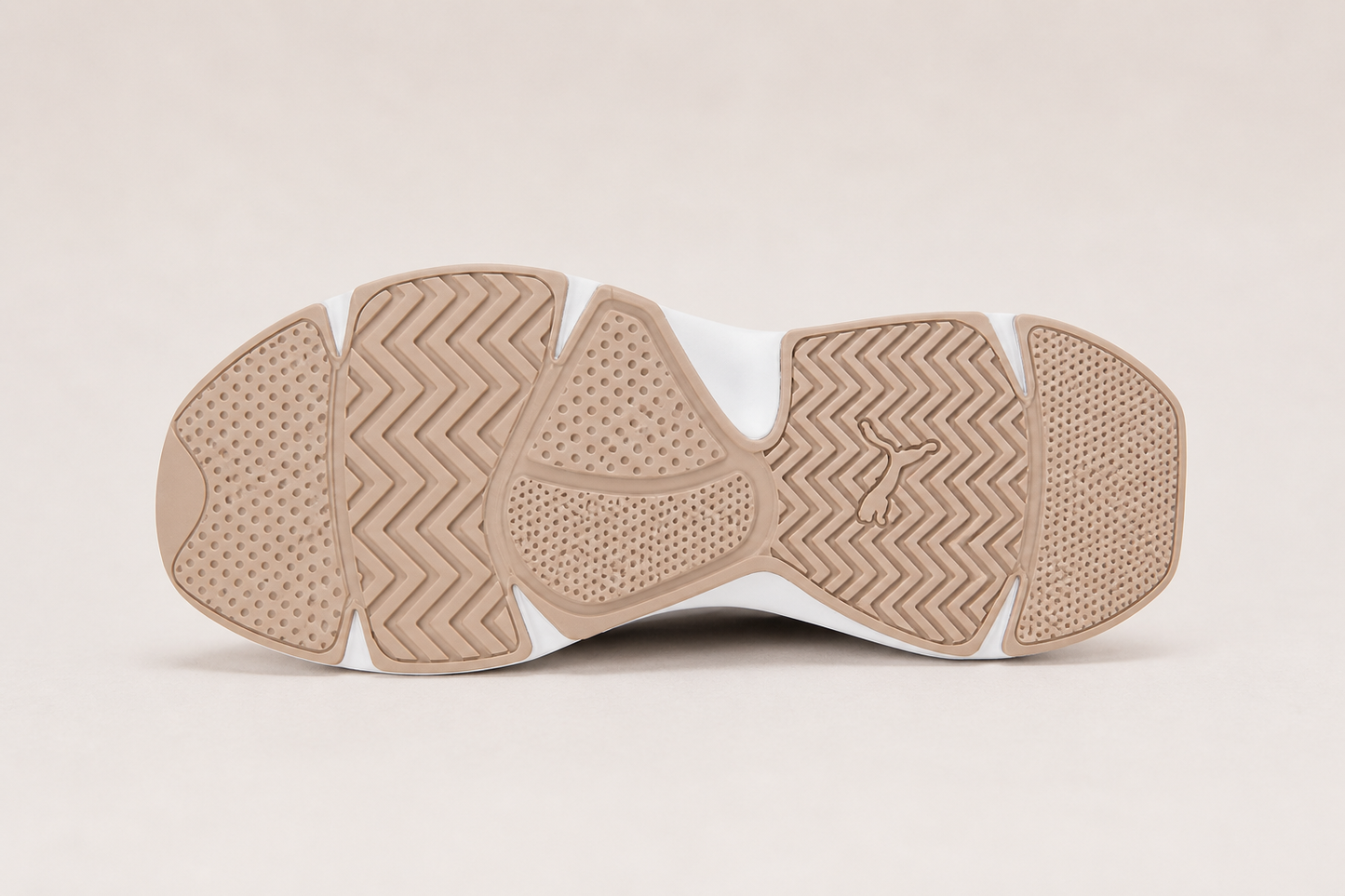 PUMA Cassia 2.0 Women’s Chunky Sneakers – Stylish Platform Shoes in Sandstone Rose Latte White - UltraChic