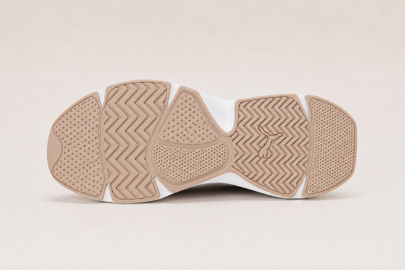 PUMA Cassia 2.0 Women’s Chunky Sneakers – Stylish Platform Shoes in Sandstone Rose Latte White - UltraChic