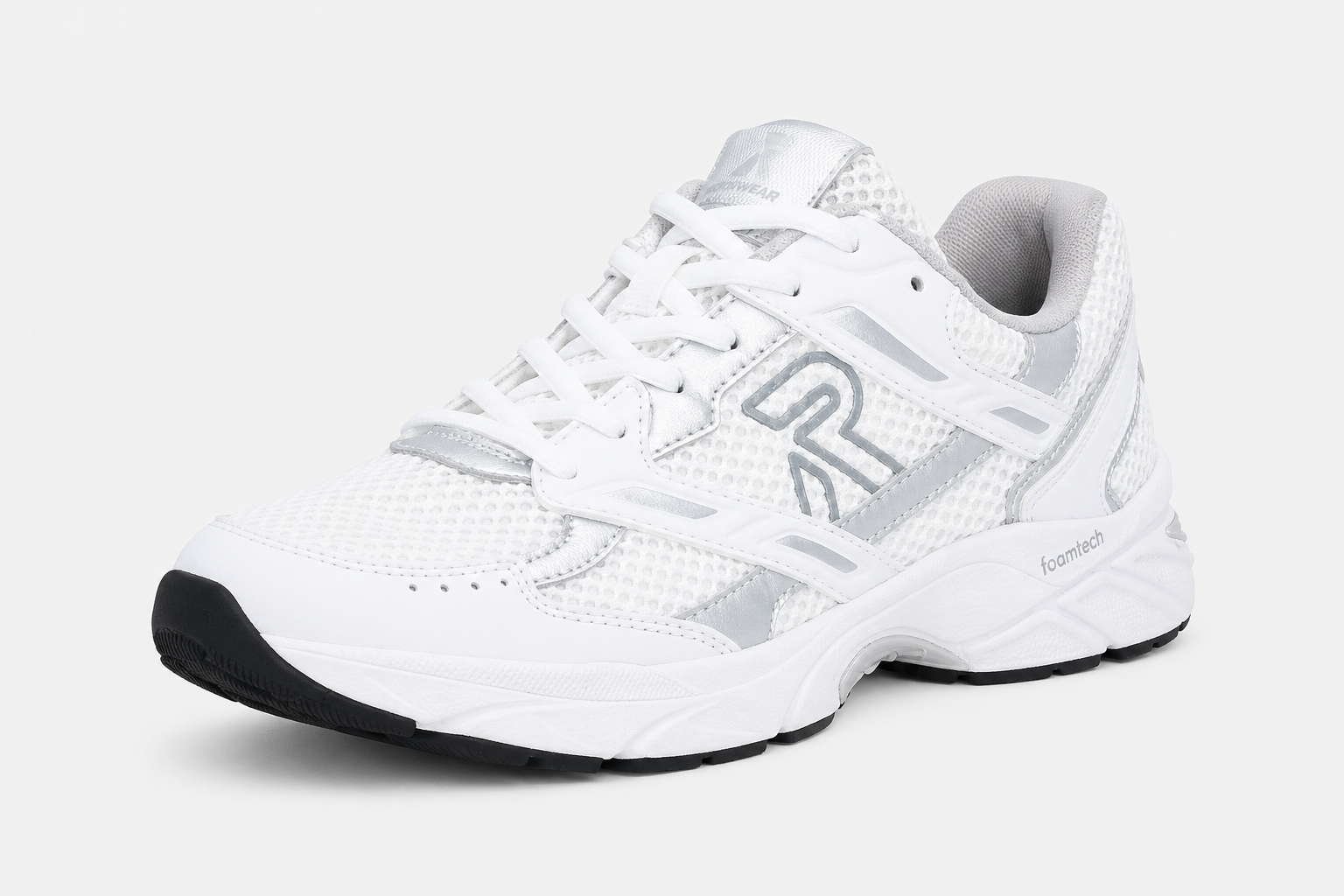 Rieker Sport White Sneakers Women Lightweight Breathable Running Shoes - UltraChic