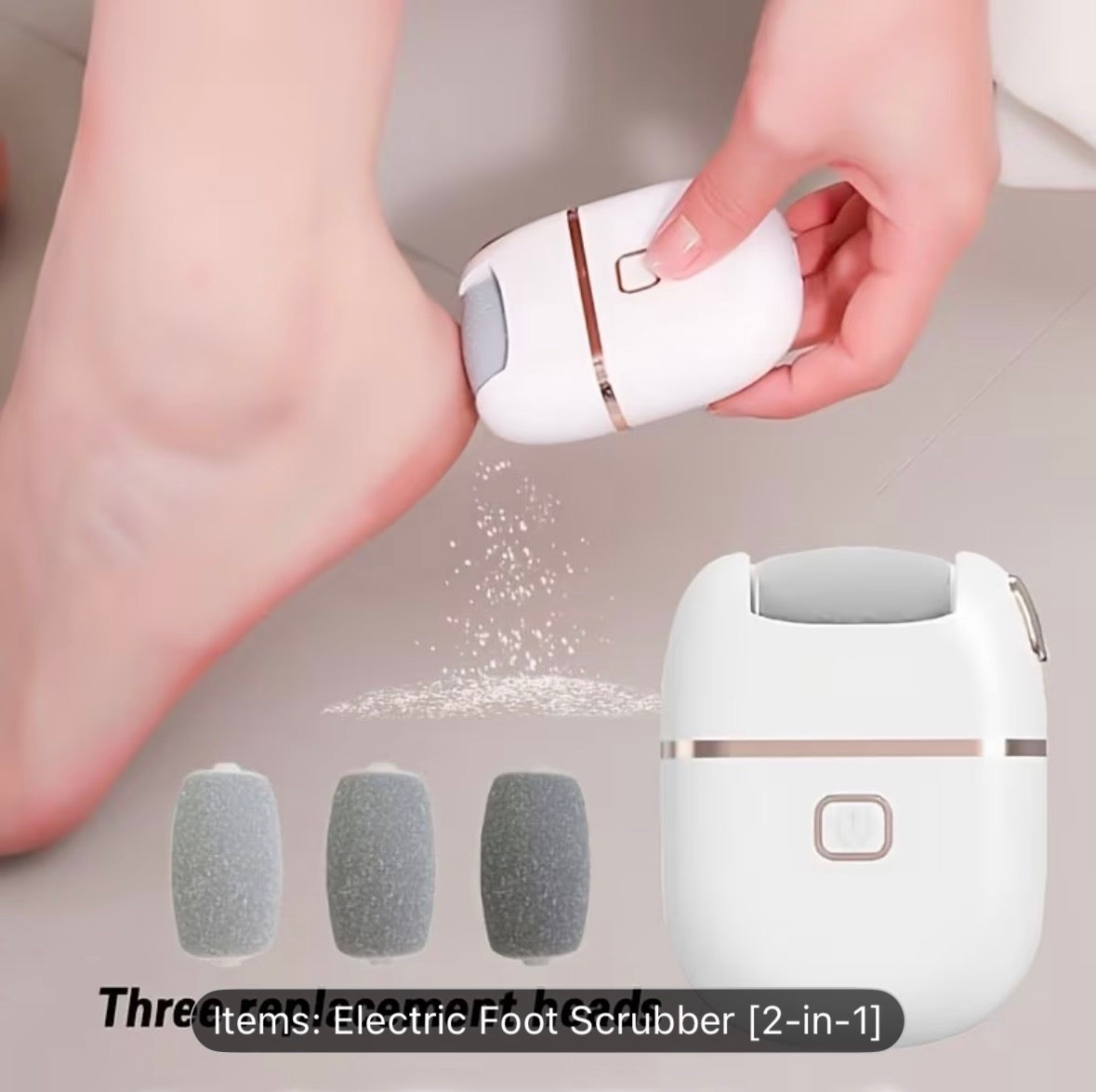 Electric Callus Remover for Feet – Instantly Remove Dead Skin & Cracked Heels for Smooth, Healthy Feet at Home - UltraChic