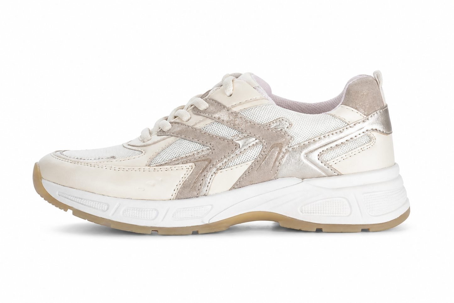 Gabor Panna Puder Chunky Sneakers Breathable Mesh Cushion Support Effortless Elegant Look Spring Summer Women - UltraChic