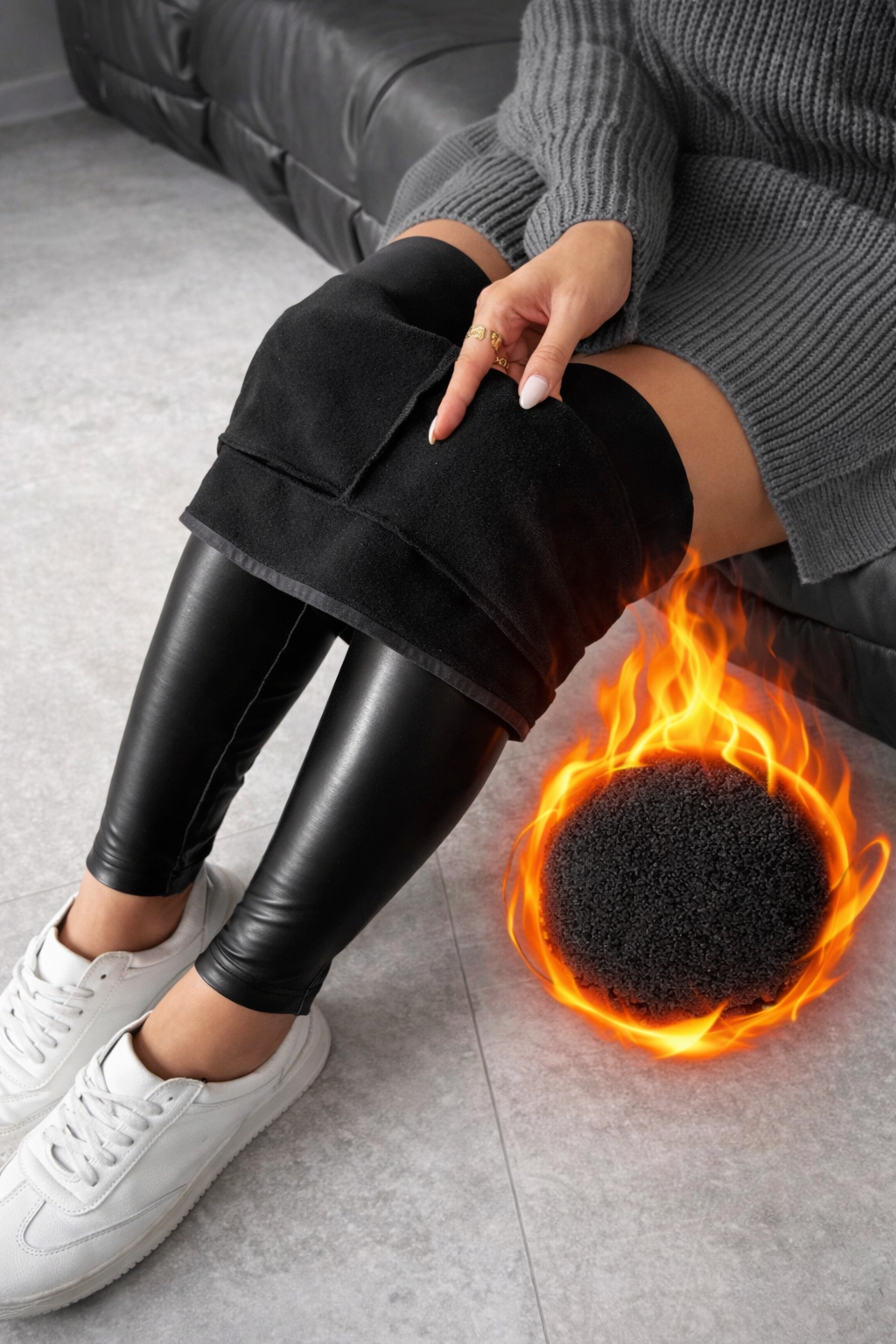 Women’s Thermal Lined Leggings – Stretchy Autumn/Winter Essential