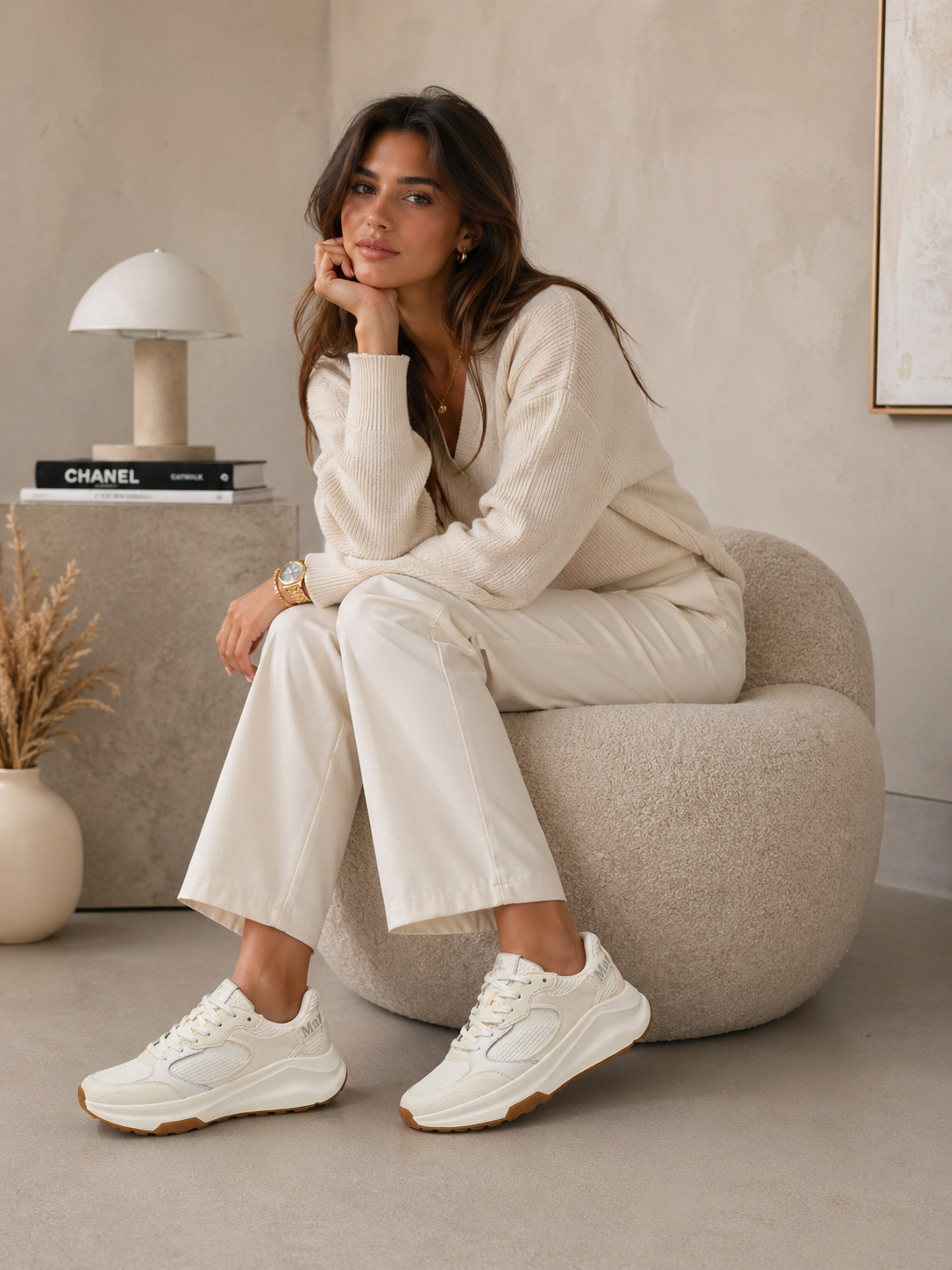 Marc O’Polo Model LIV Low Top Sneakers Soft Cushioning Lightweight Comfort Effortless Premium Look Spring Summer Women - UltraChic
