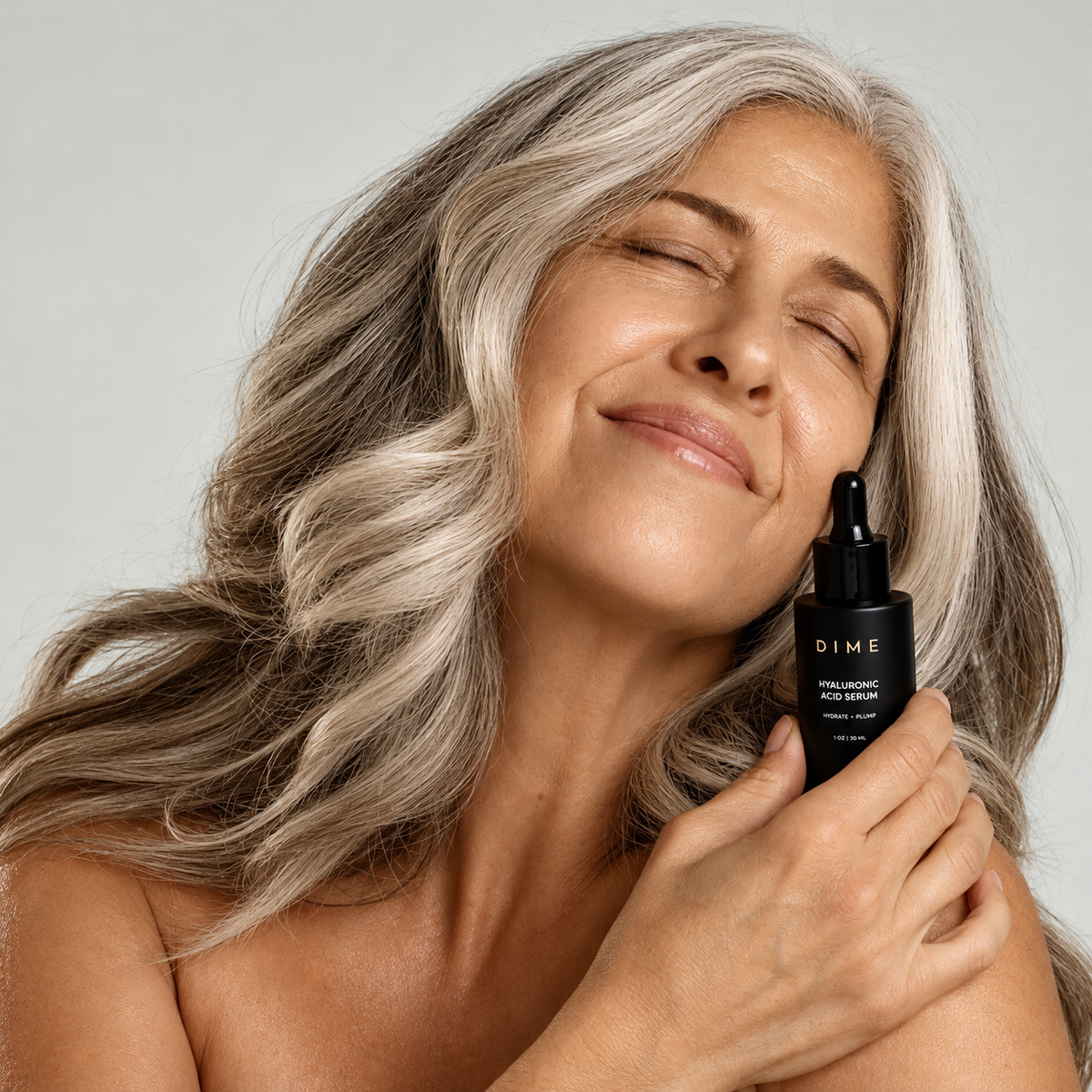 DIME Beauty Hyaluronic Acid Serum 30ml – Hydrating & Plumping Face Serum