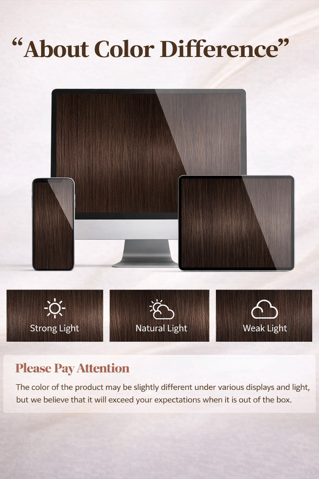Human Hair Microlink Extensions 50 Strands – Silky Straight Micro Loop Light Brown Hair Extensions for Women