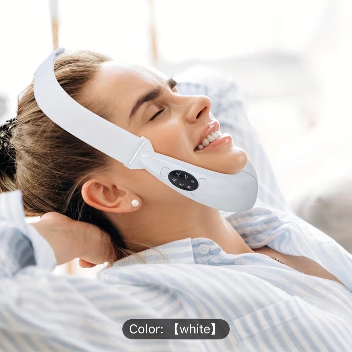 V Line Face Lift Massager – USB Rechargeable Facial Shaping Device for Jawline, Cheeks & Anti-Aging, Home Face Contouring & Lifting Tool - UltraChic